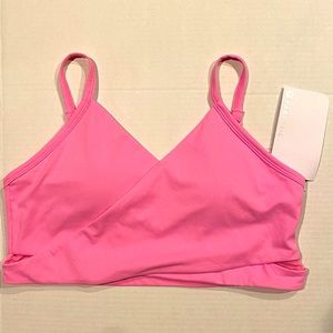 Fabletics NWT Pretty Pink Sport bra Size L
